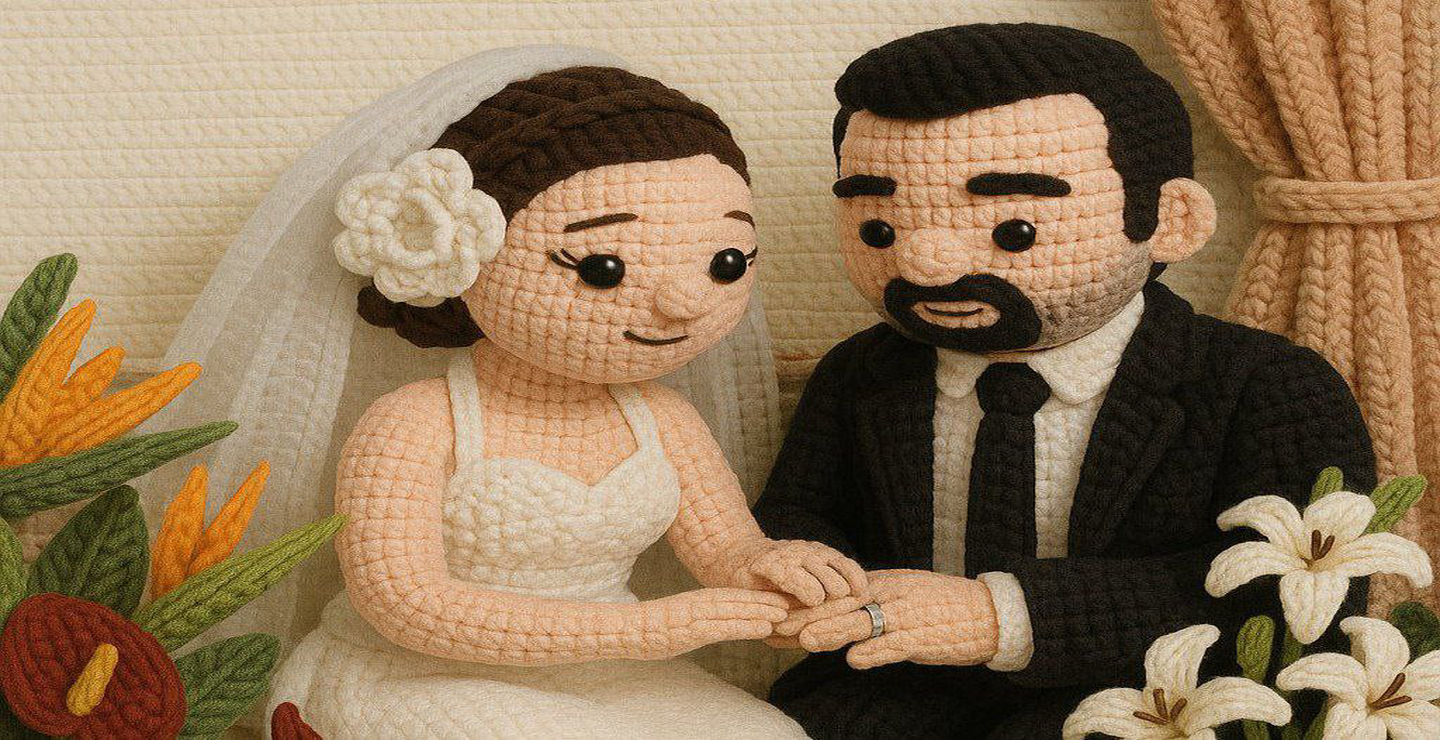 چطور با هوش مصنوعی تصویرهای بافتنی مثل آمیگورومی بسازیم؟