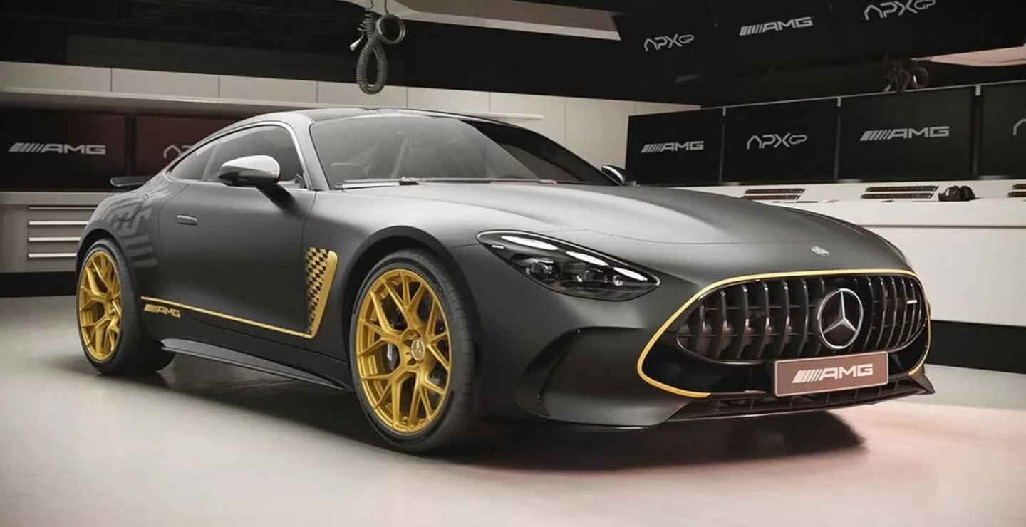 مرسدس 63 AMG GT APXGP Edition؛ خودروی ویژه ای که به فیلم سینمایی فرمول 1 اختصاص دارد