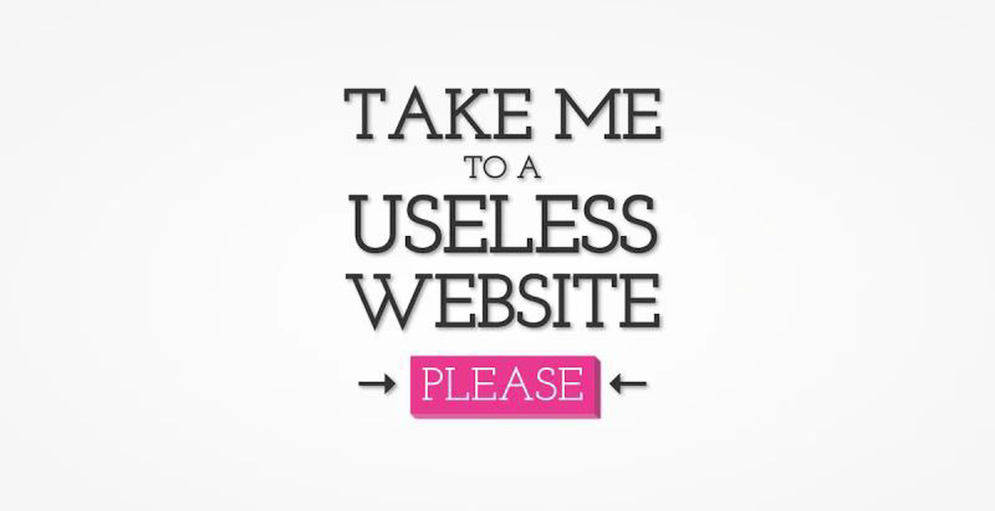 معرفی سایت عجیب و سرگرم کننده The Useless Web