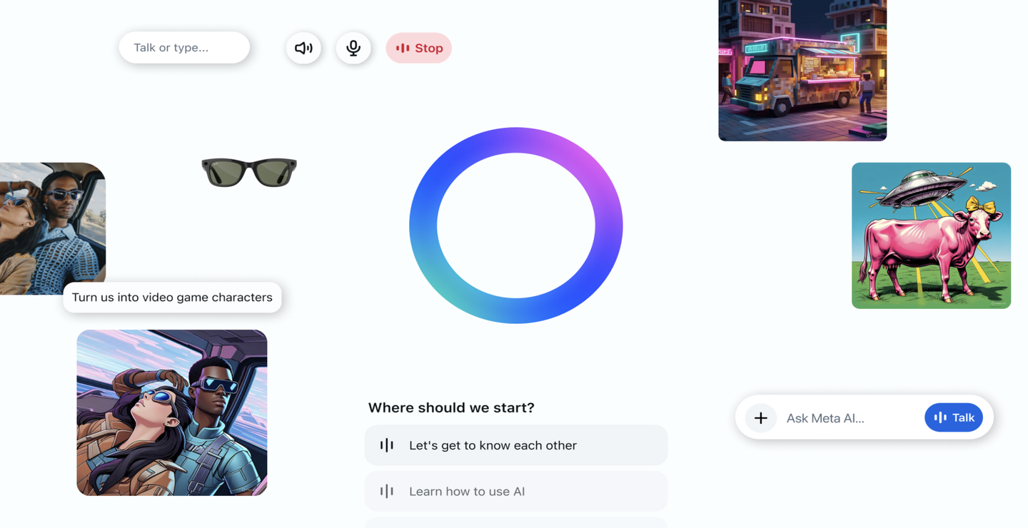 متا اپلیکیشن مستقل هوش مصنوعی خود را برای رقابت با ChatGPT معرفی کرد