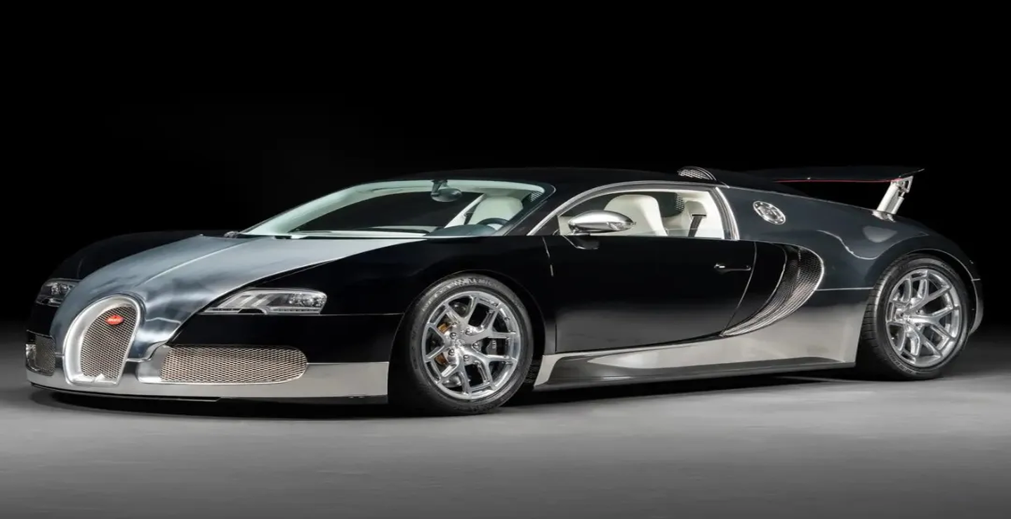 نسخه نوکتورن بوگاتی ویرون؛ کمیاب ترین هایپرکار بازار در مسیر یک حراج تاریخی