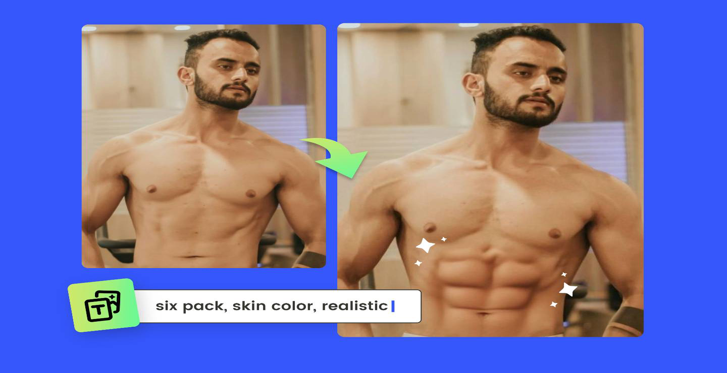 بدون باشگاه و رژیم، با چند کلیک سیکس پک بساز! هوش مصنوعی به کمکت میاد