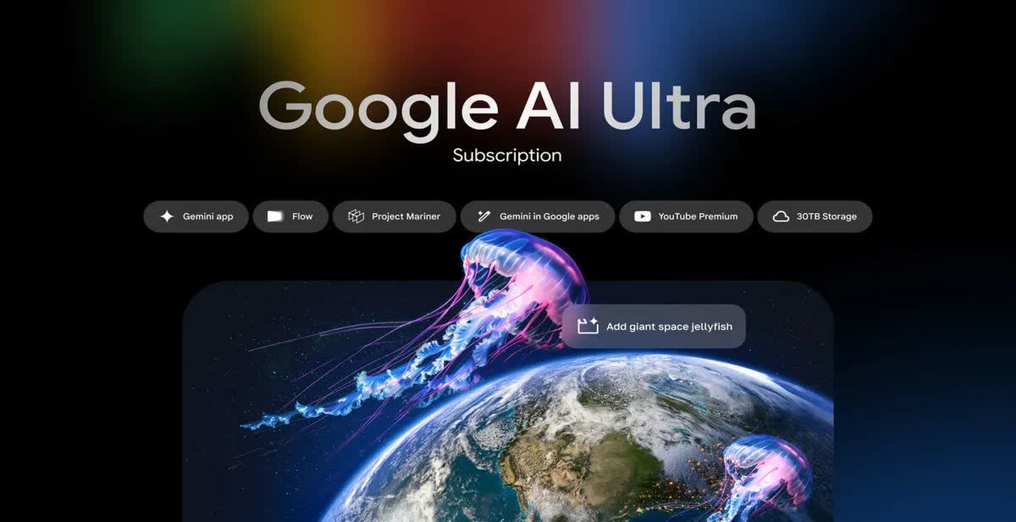 Google AI Ultra معرفی شد؛ اشتراکی ویژه برای دسترسی کامل به پیشرفته ترین فناوری هوش مصنوعی گوگل