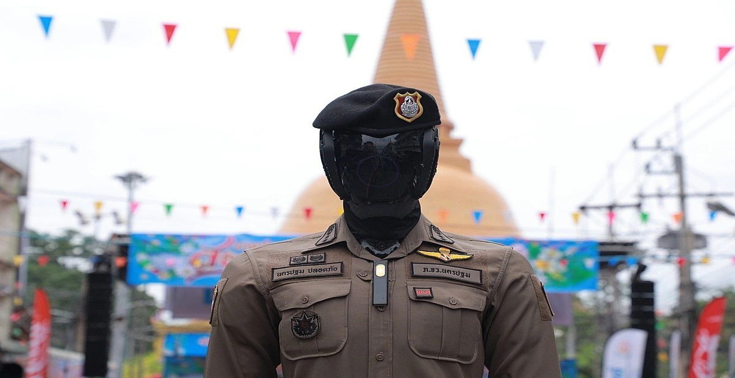 ربات پلیس آینده وارد میدان شد: معرفی AI Police Cyborg 1.0 در تایلند