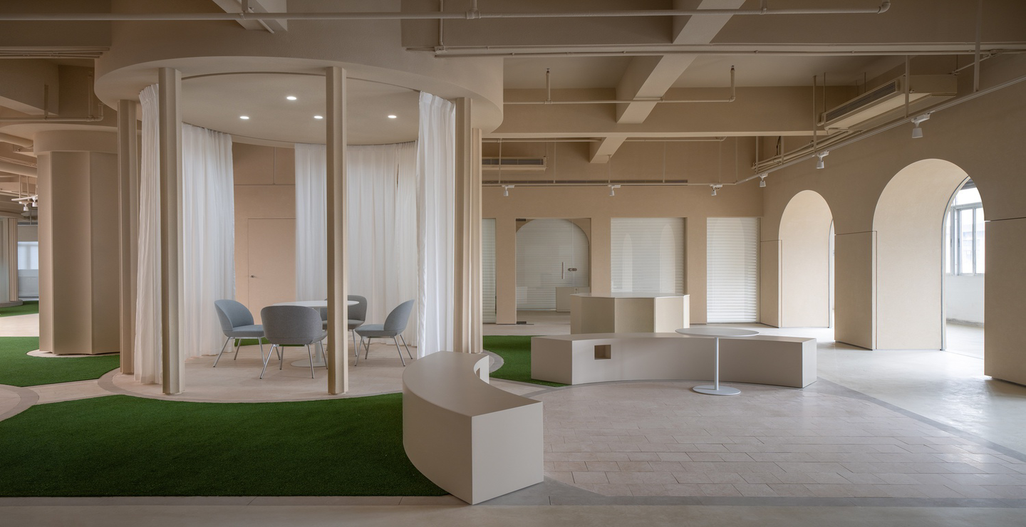 تبدیل فضای صنعتی به دفتر کار مدرن در پارک خلاق OCT Loft شنژن