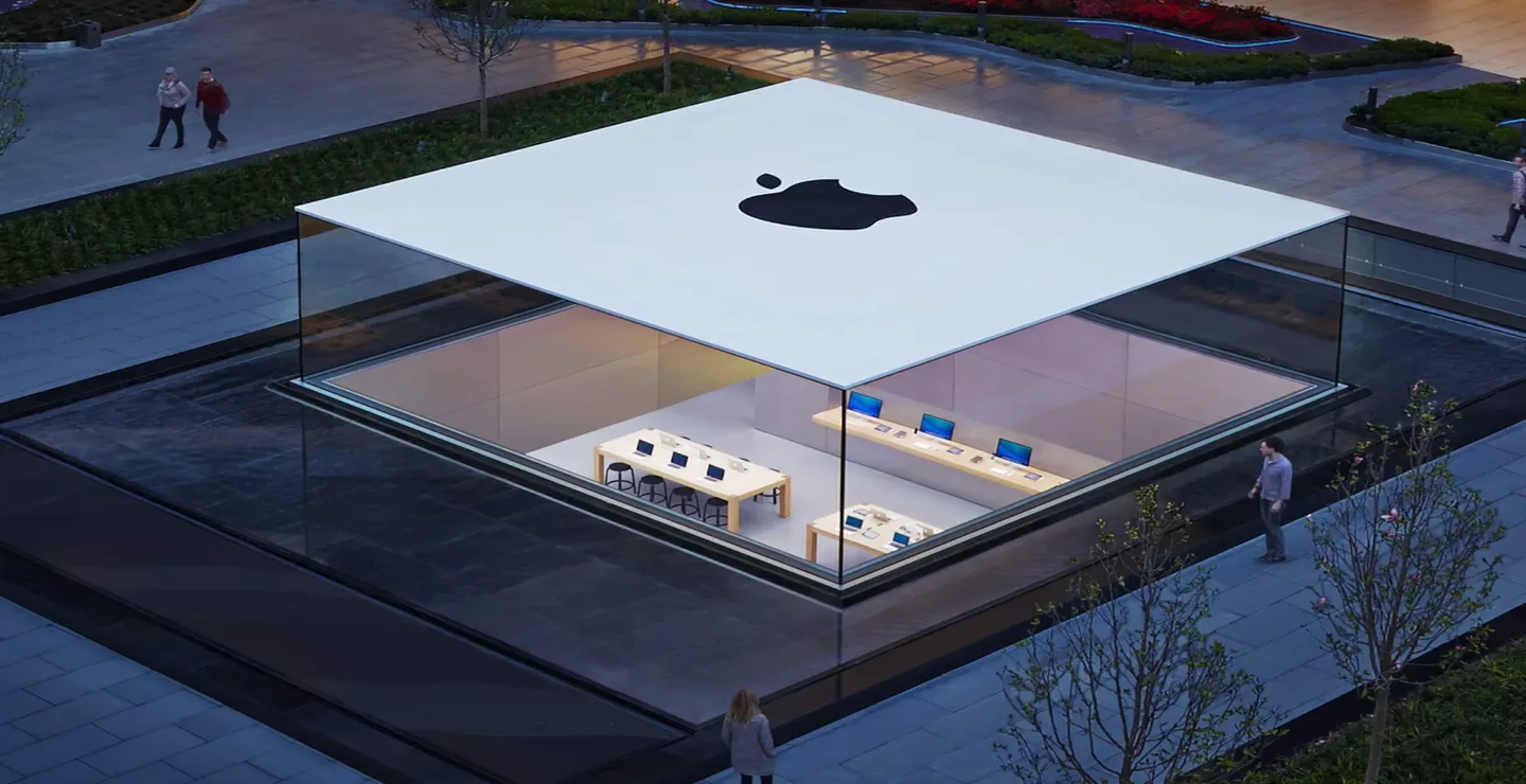 معماری شگفت انگیز اپل استور استانبول؛ ترکیب هنر، مهندسی و طراحی مینیمال