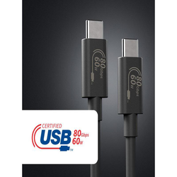 اولین کابل USB4 با سرعت فوق العاده و توان شارژ بالا