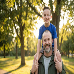 راهنمای ساخت پرتره فوتورئال پدر و فرزند با هوش مصنوعی، حتی بدون عکس مشترک