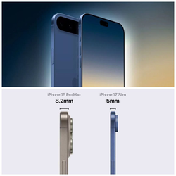 آیفون 17 اسلیم: یک دوربین و بدنه تیتانیومی