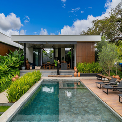 خانه تابستانی Casa Calm: تجسم رویای یک خانواده 