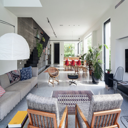 منطقه مسکونی آرام با سه نوع معماری غالب 