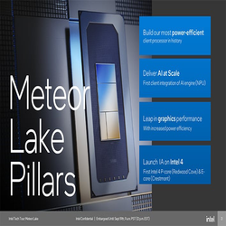پردازنده های Intel Meteor Lake: انقلابی در دنیای کامپیوترهای شخصی