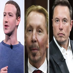 سه غول فناوری و ثروت افسانه ای؛ ماسک، الیسون و زاکربرگ به مرز یک تریلیون دلار رسیدند