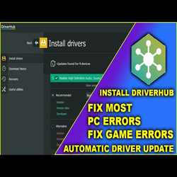 آپدیت درایورهای سیستم به راحتی با DriverHub! 