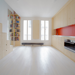 بازسازی و توسعه آپارتمان در پاریس