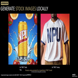  اولین هوش مصنوعی تصویری آفلاین AMD؛ ساخت تصویر بدون اینترنت و به صورت رایگان!