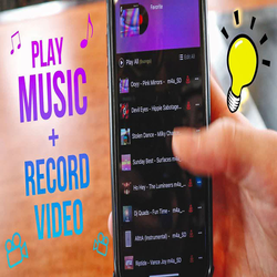 چطور با گوشی همزمان فیلم بگیریم و آهنگ پخش کنیم؟