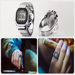  جشن 50 سالگی عرضه ساعت های کاسیو با رونمایی از حلقه های دیجیتال منحصربه فرد 