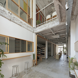 پروژه طراحی فضای کتابخانه