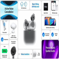 اپل ایرپادز 4 با چیپ H2: تجربه ای جدید از صدا و تکنولوژی