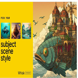 ابزار جدید گوگل برای ترکیب تصاویر؛ Whisk معرفی شد! 