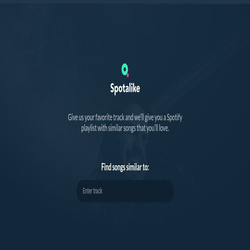  با سایت Spotalike آهنگ های مشابه موردعلاقه تان را کشف کنید!
