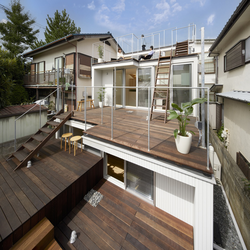 خانه باغ پلکانی: راهکاری نوین برای زندگی مدرن در مناطق مسکونی پرتراکم