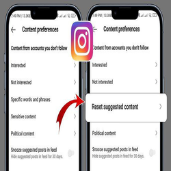 چگونه اکسپلور اینستاگرام را ریست کنیم تا محتوای مورد علاقه مان نمایش داده شود؟