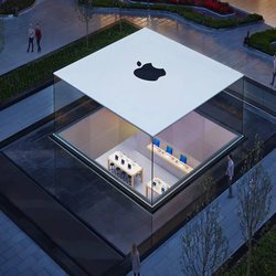 معماری شگفت انگیز اپل استور استانبول؛ ترکیب هنر، مهندسی و طراحی مینیمال