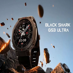 Black Shark GS3 Ultra: ساعت هوشمند مقاوم و پیشرفته با نمایشگر 1000 نیت و شارژدهی 18 روزه