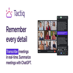 نکته برداری خودکار از جلسات و کلاس های آنلاین با Tactiq! 