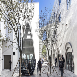 معماری خیابان jade alley: مقصد مهم شهر