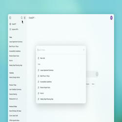 قابلیت جدید جست وجو در تاریخچه ChatGPT 