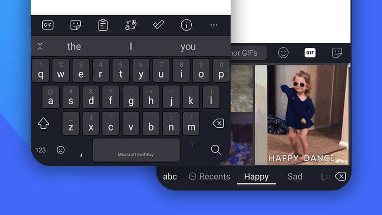 Microsoft SwiftKey AI Keyboard: صفحه کلیدی هوشمند برای تایپ بهتر آیفون