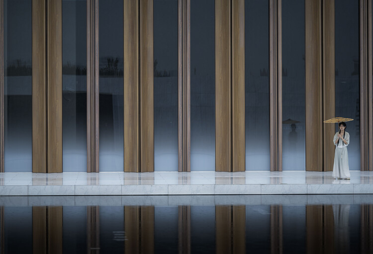 Yanzi Memorial Hall / Architectural Design and Research Institution of SCUT - Interior Photography, Facade, Column