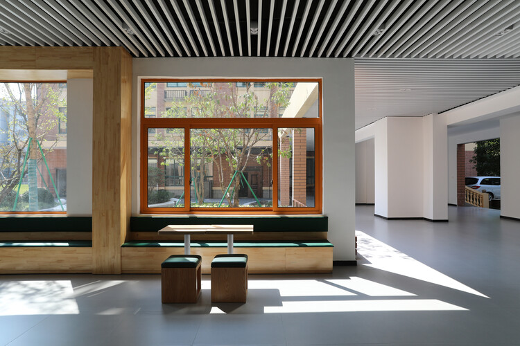 Damin School Renovation: Special Education School Campus Renewal / REAL Architects - Interior Photography, Wood, Windows